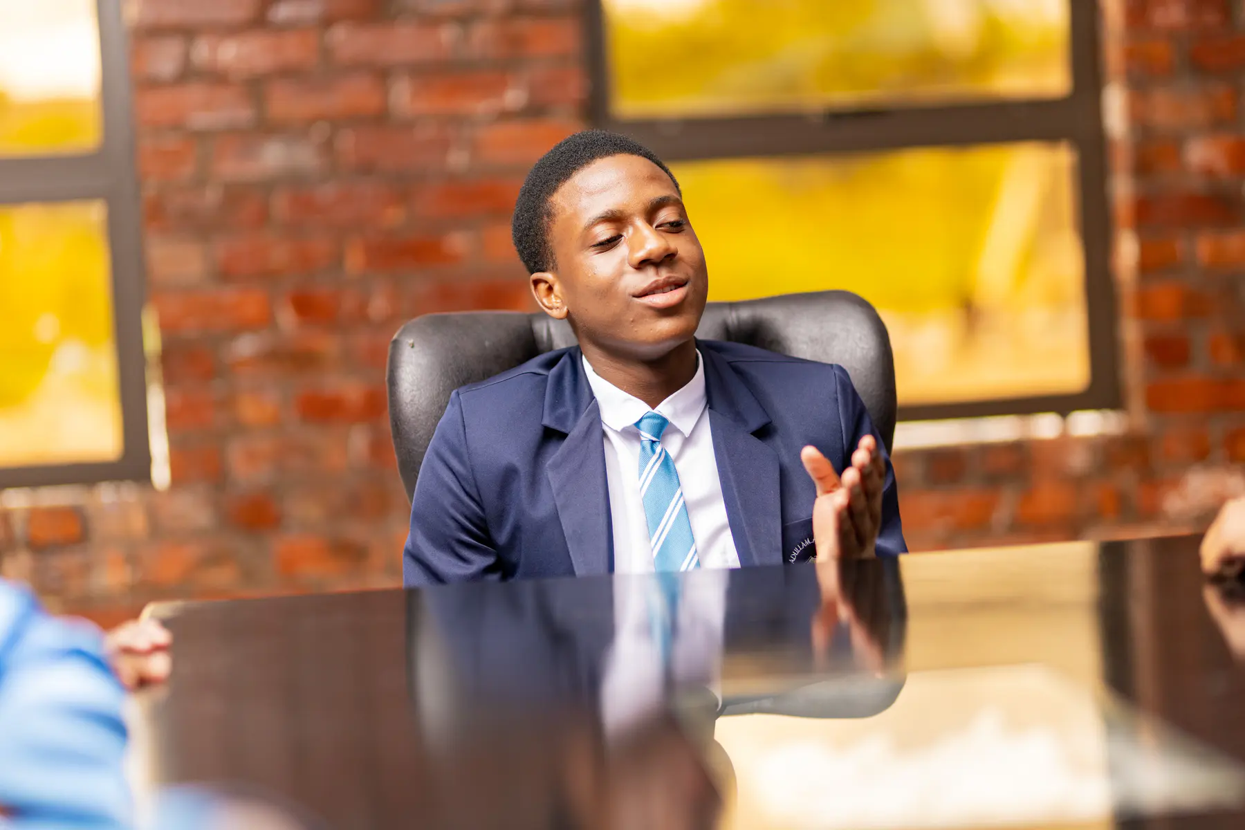 Students growing in confidence 69 at Adullam Academy