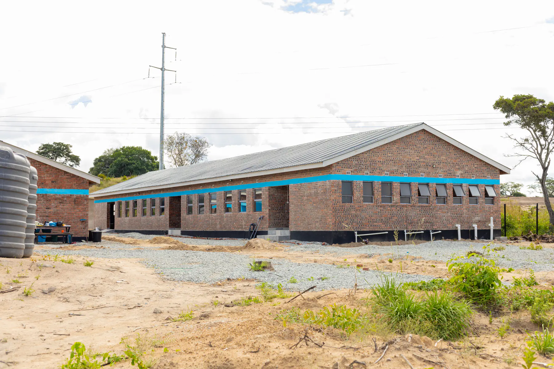 Campus spaces and daily movement 106 at Adullam Academy