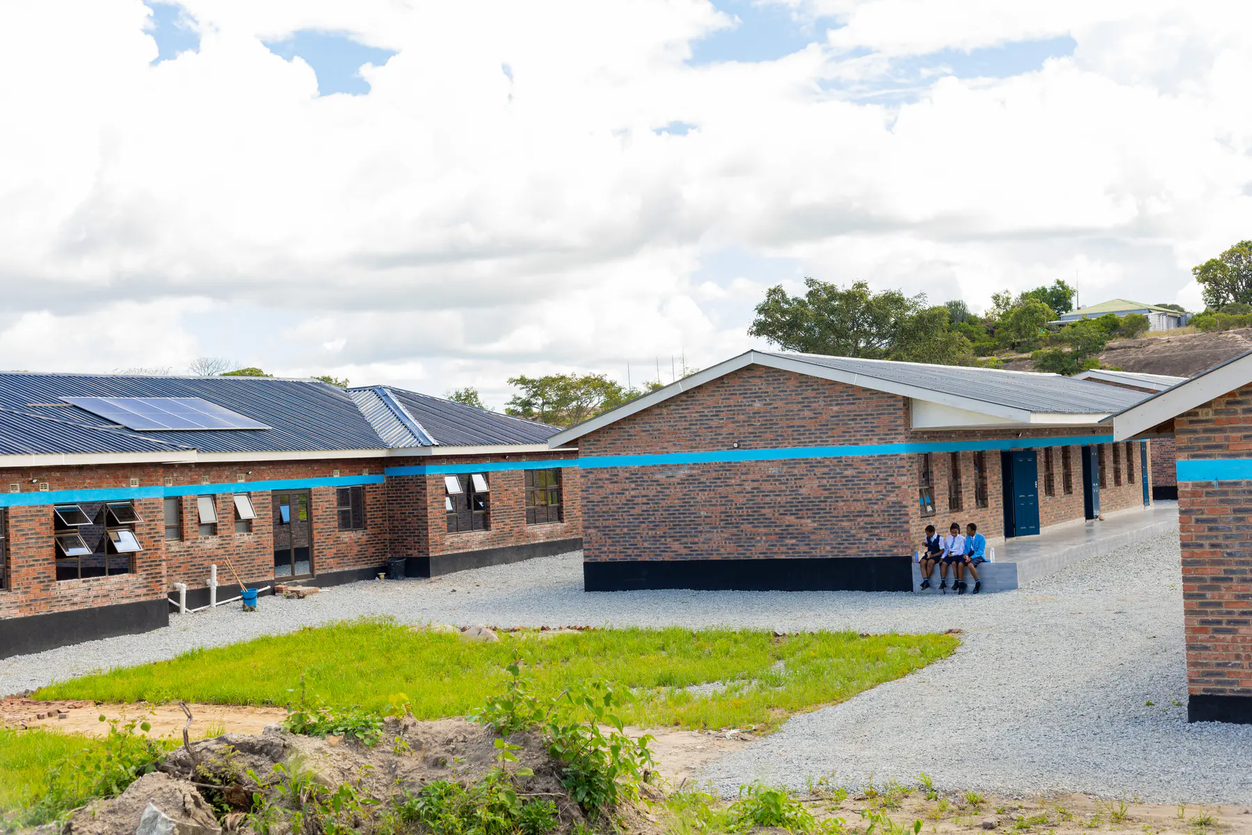 Campus spaces and daily movement 112 at Adullam Academy