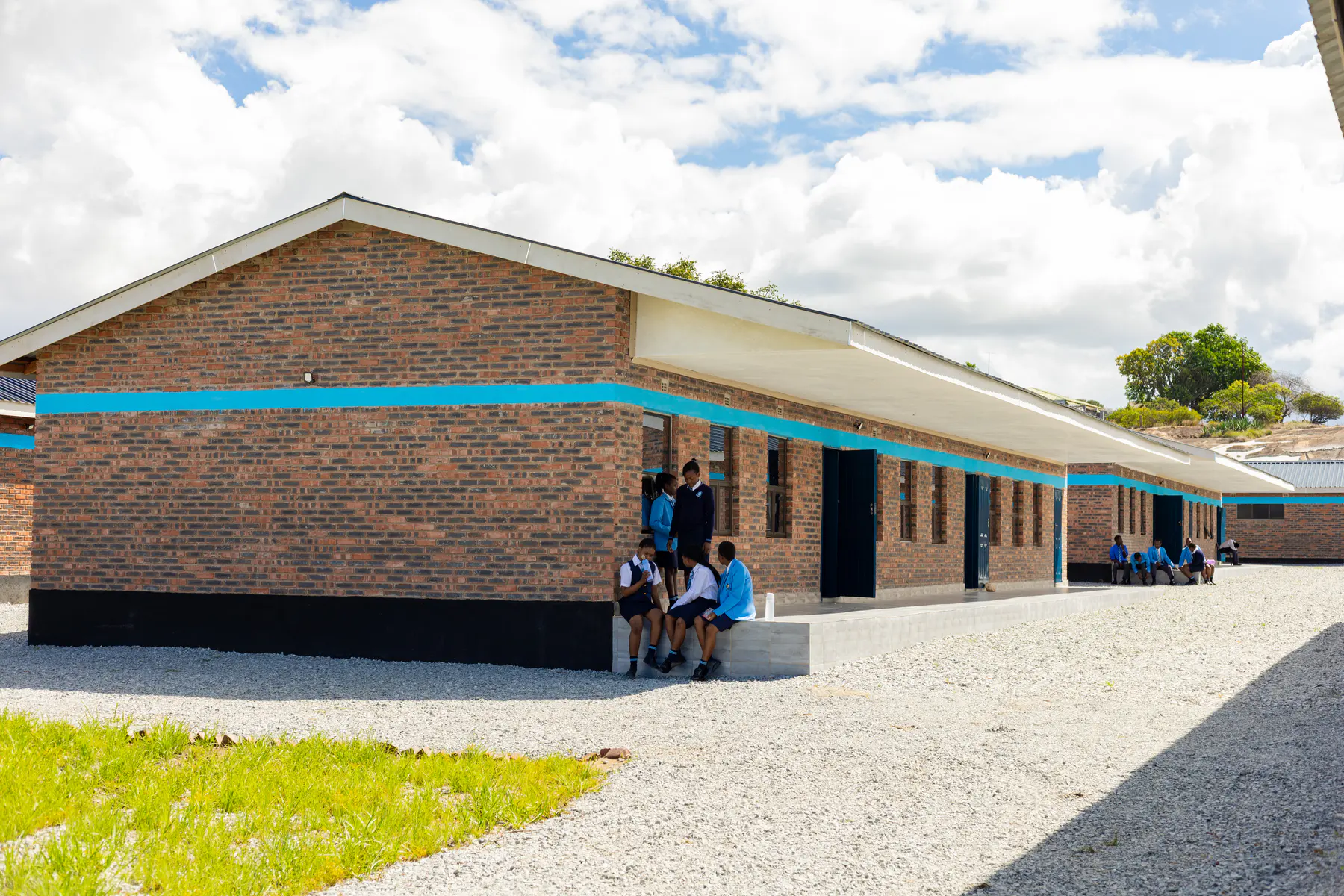 Campus spaces and daily movement 118 at Adullam Academy