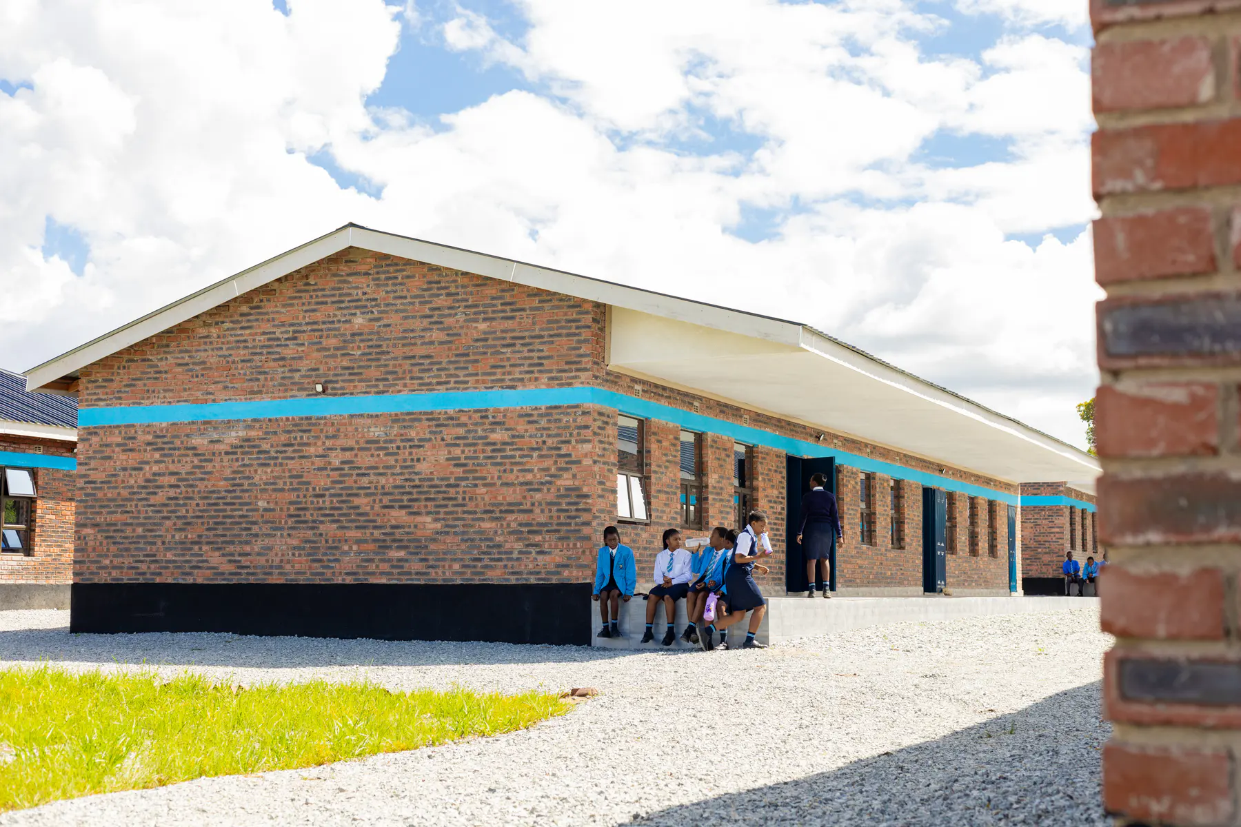 Campus spaces and daily movement 120 at Adullam Academy