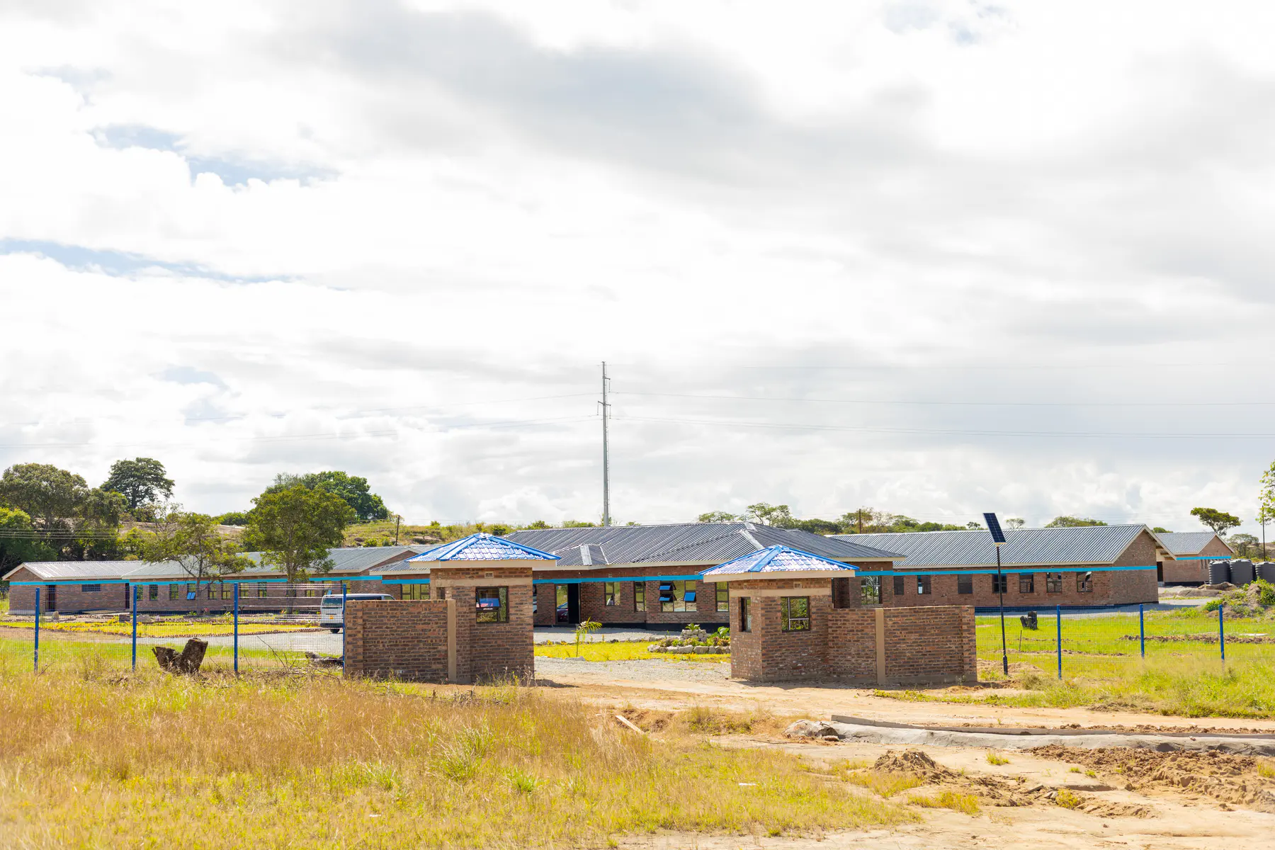 Campus spaces and daily movement 123 at Adullam Academy