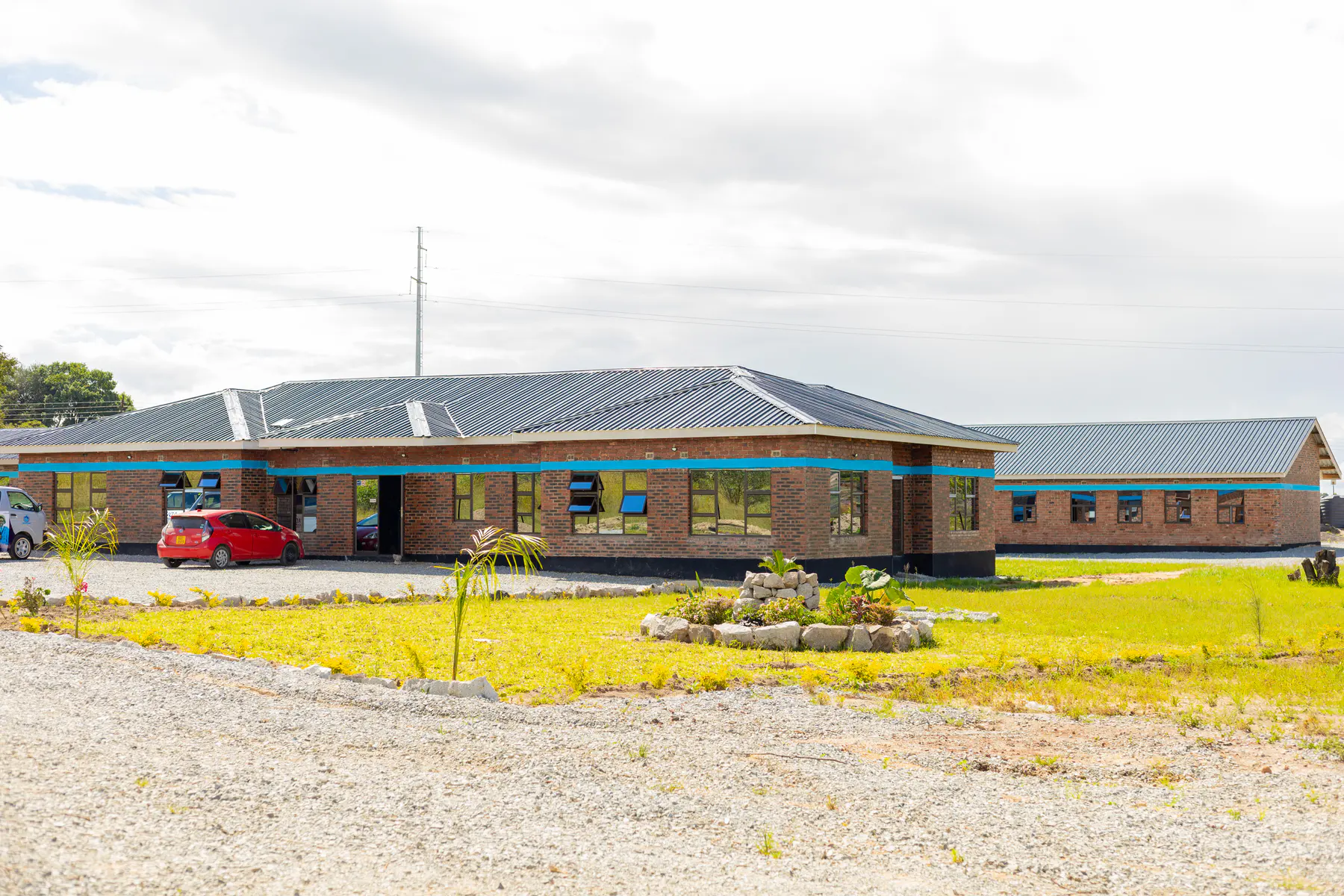 Campus spaces and daily movement 128 at Adullam Academy