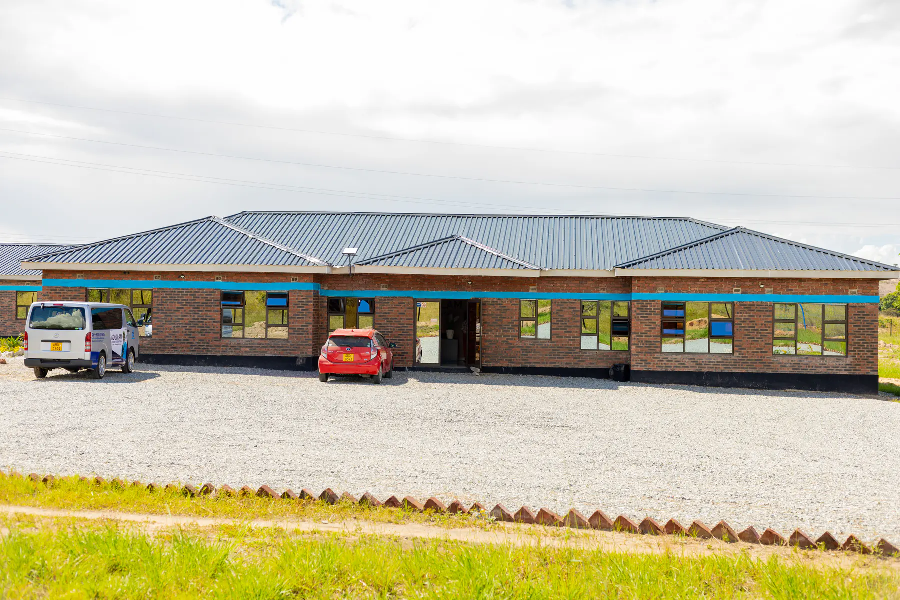 Campus spaces and daily movement 132 at Adullam Academy