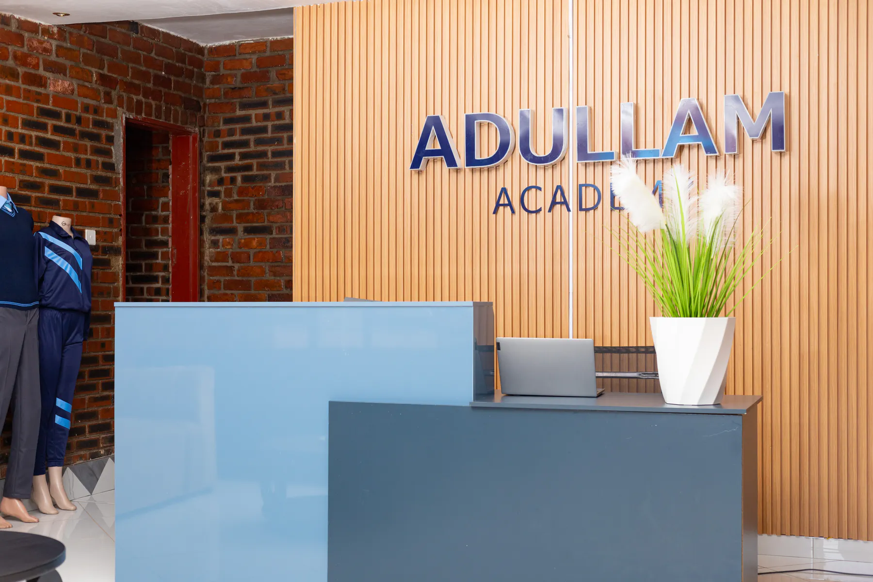 Adullam Academy reception and welcome area