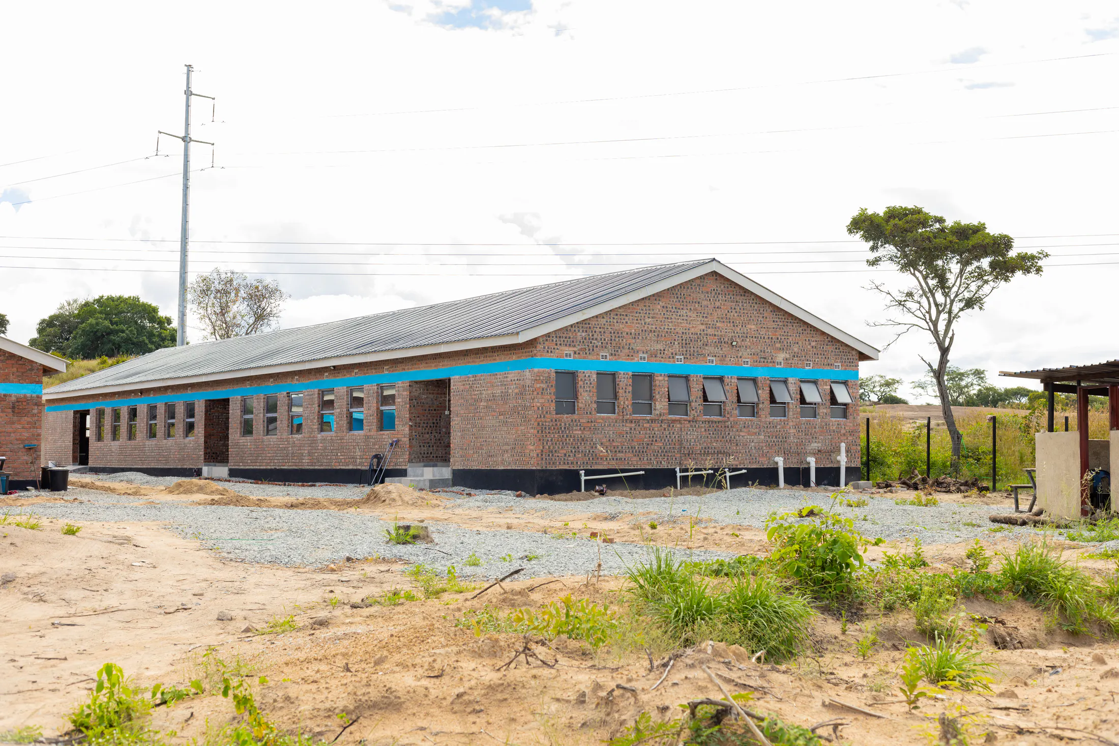 Wide view of the Adullam Academy campus